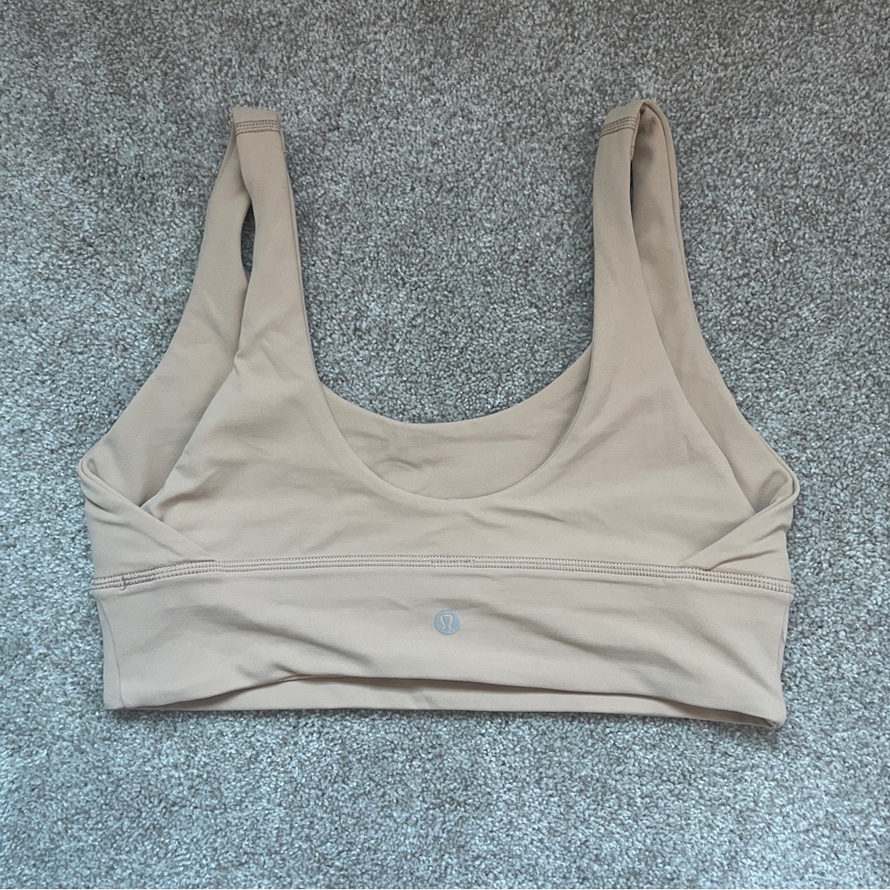 NWOT - Size 10 - lululemon Athletica Align Sports Bra - Nude - Picture 2 of 4
